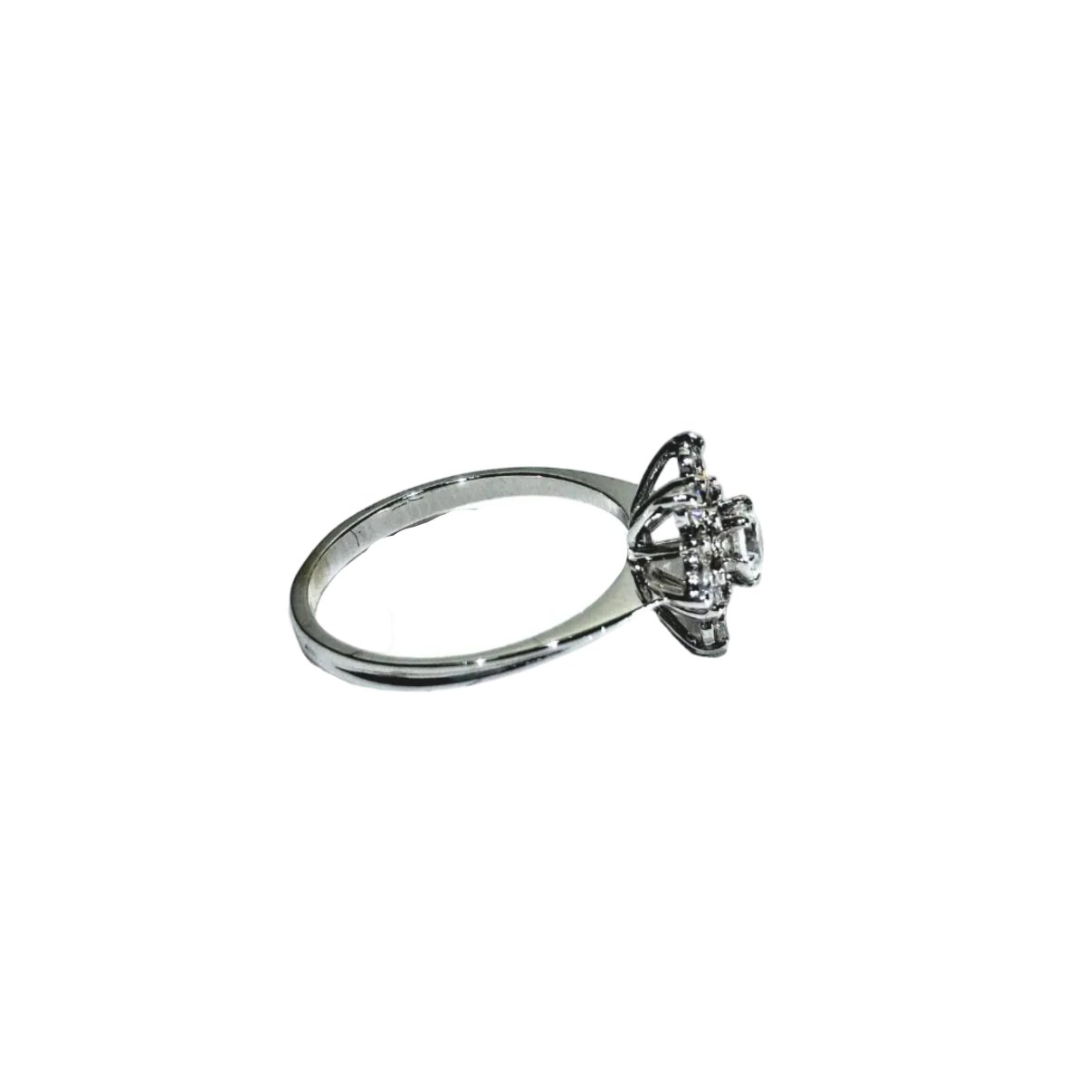 Bague en or blanc et diamants - Castafiore