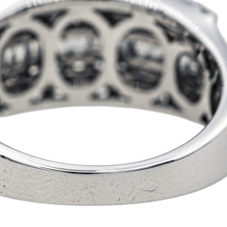 Bague en or blanc et diamants - Castafiore