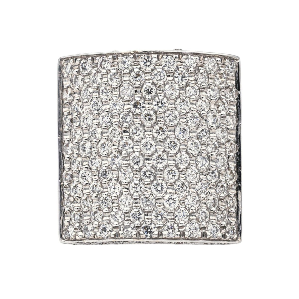 Bague en or blanc et diamants - Castafiore