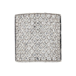 Bague en or blanc et diamants - Castafiore