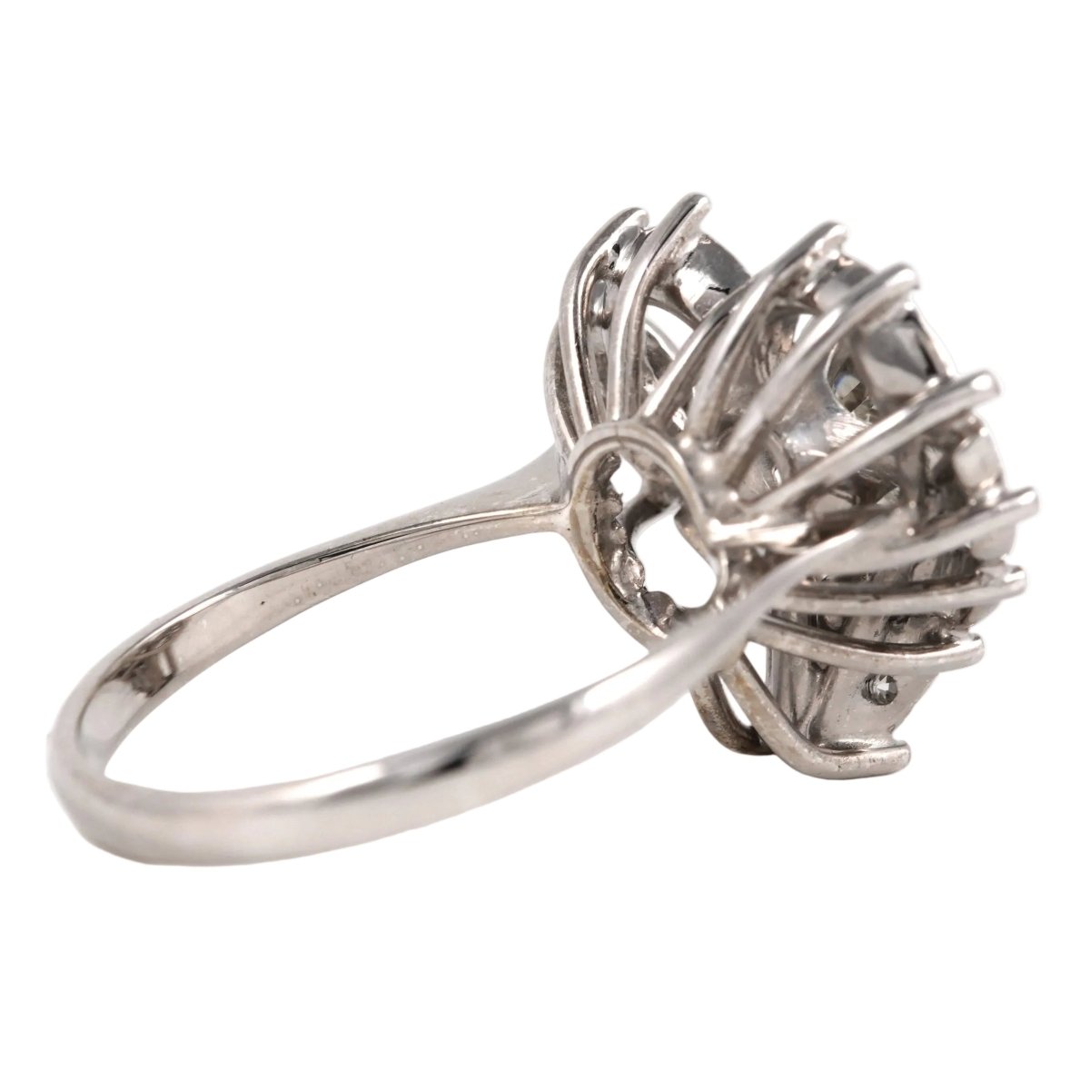 Bague en or blanc et diamants - Castafiore
