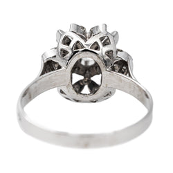 Bague en or blanc et diamants - Castafiore