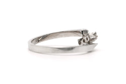 Bague en or blanc et diamants - Castafiore