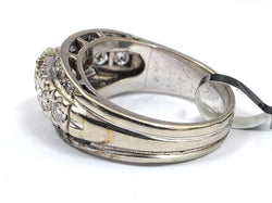 Bague en or blanc et diamants - Castafiore