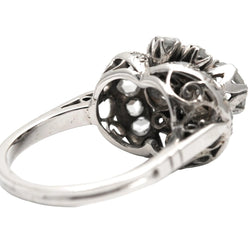 Bague en or blanc et diamants - Castafiore