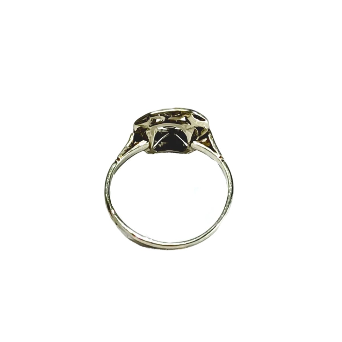 Bague en or blanc et diamants - Castafiore