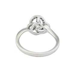 Bague en or blanc et diamants - Castafiore