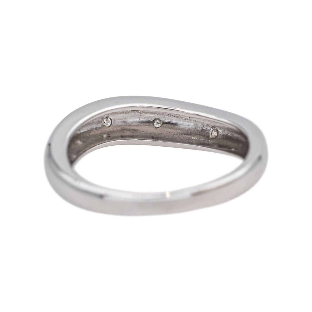 Bague en or blanc et diamants - Castafiore