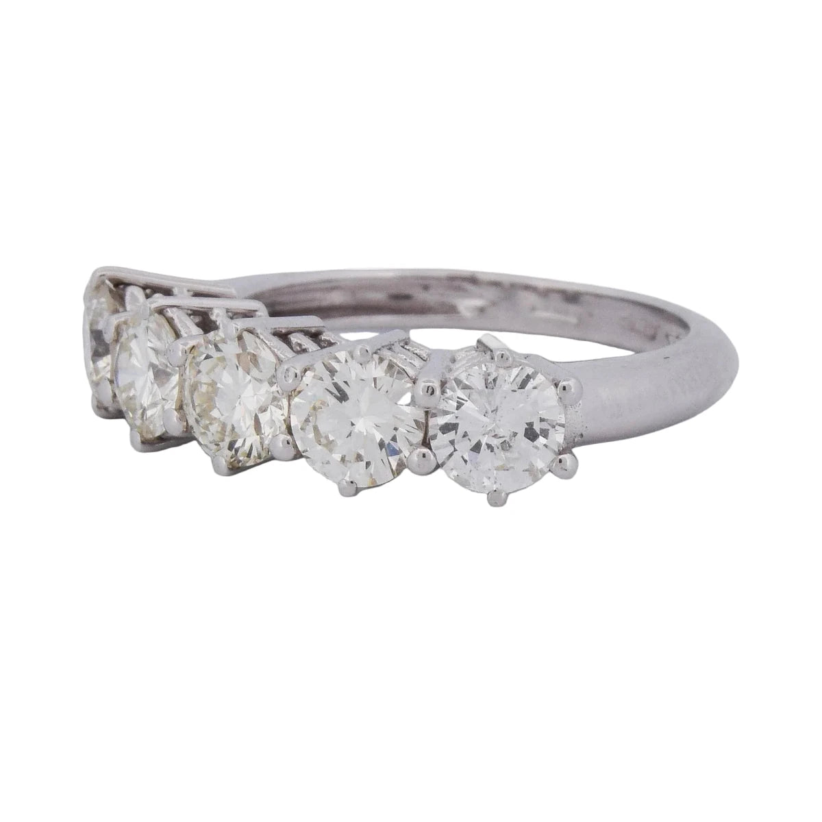 Bague en or blanc et diamants - Castafiore