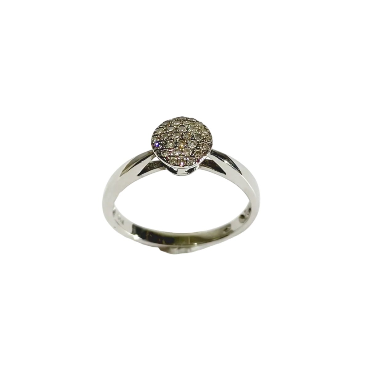 Bague en or blanc et diamants - Castafiore