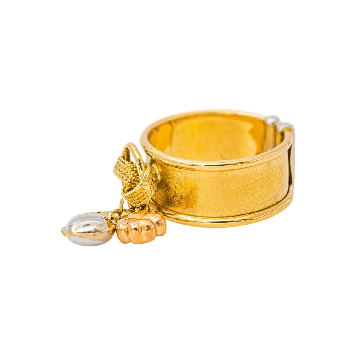 Bague en or blanc et or jaune - Castafiore
