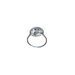 Bague en or blanc, platine, et diamants - Castafiore