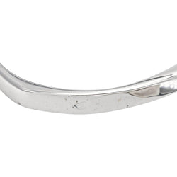 Bague en or blanc, saphir et diamants - Castafiore