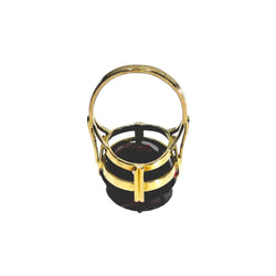 Bague en or champagne et grenat - Castafiore
