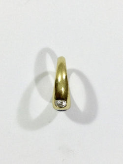 Bague En Or Diamants Et Saphir - Castafiore