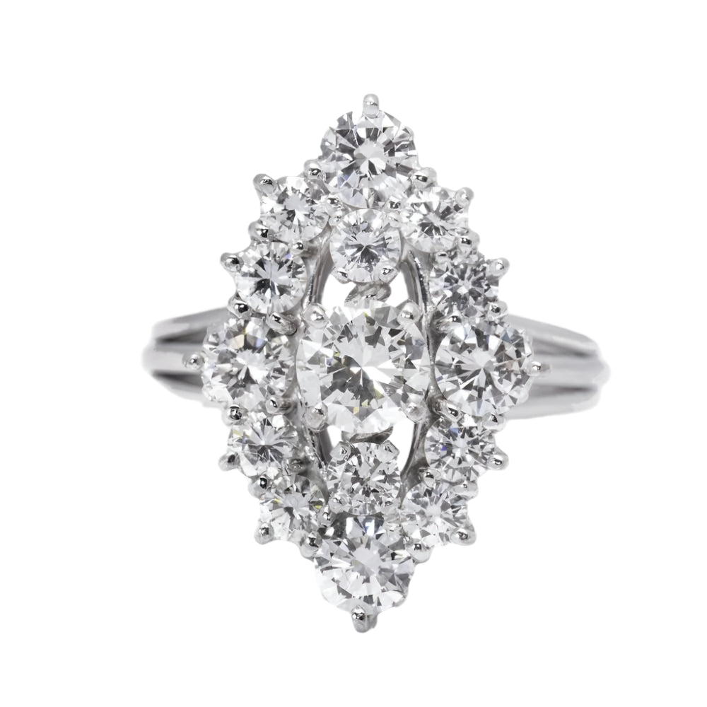 Bague en or et diamants - Castafiore