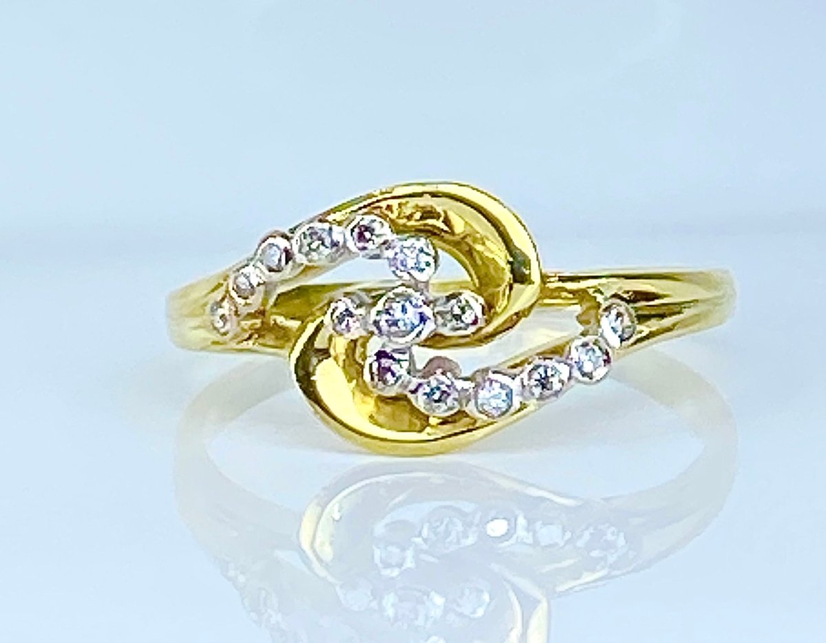 Bague en or et diamants - Castafiore
