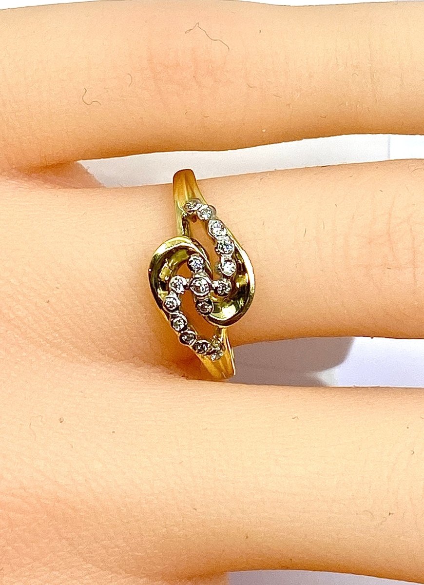 Bague en or et diamants - Castafiore