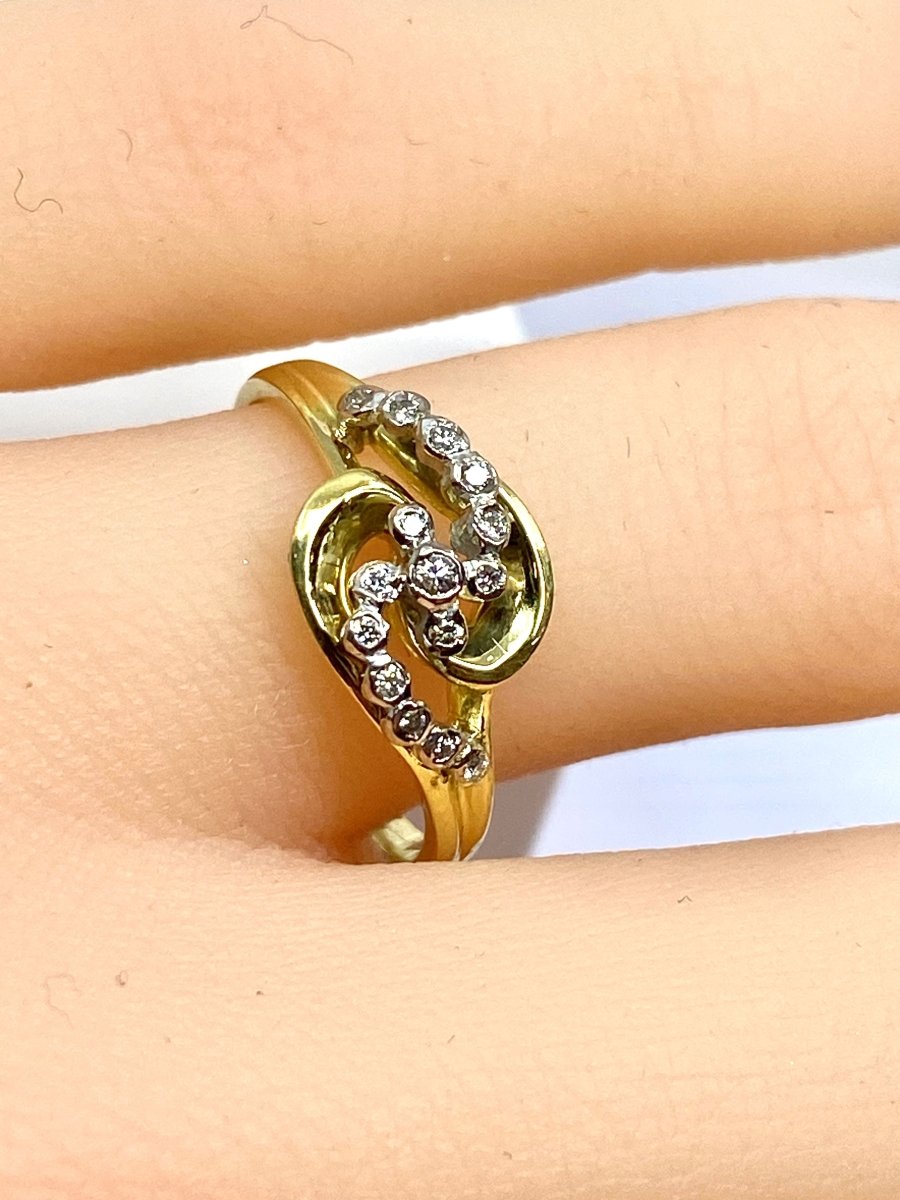Bague en or et diamants - Castafiore