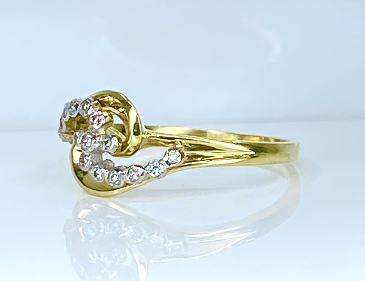 Bague en or et diamants - Castafiore
