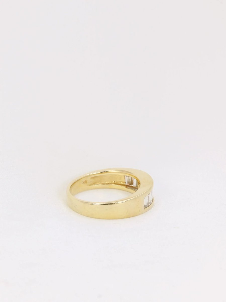 Bague en or et diamants taille baguette 1,2 ct - Castafiore
