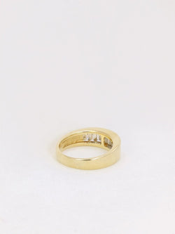 Bague en or et diamants taille baguette 1,2 ct - Castafiore