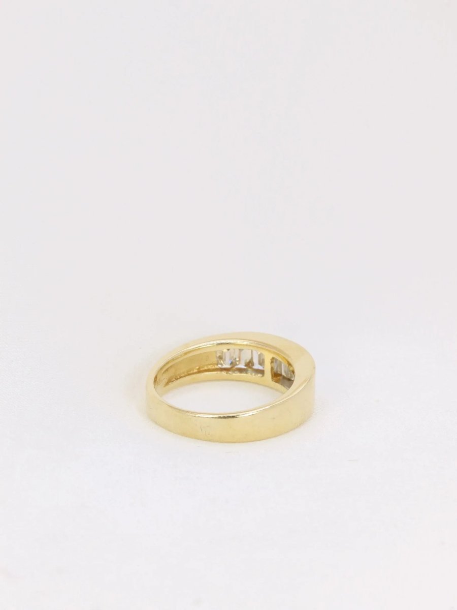 Bague en or et diamants taille baguette 1,2 ct - Castafiore