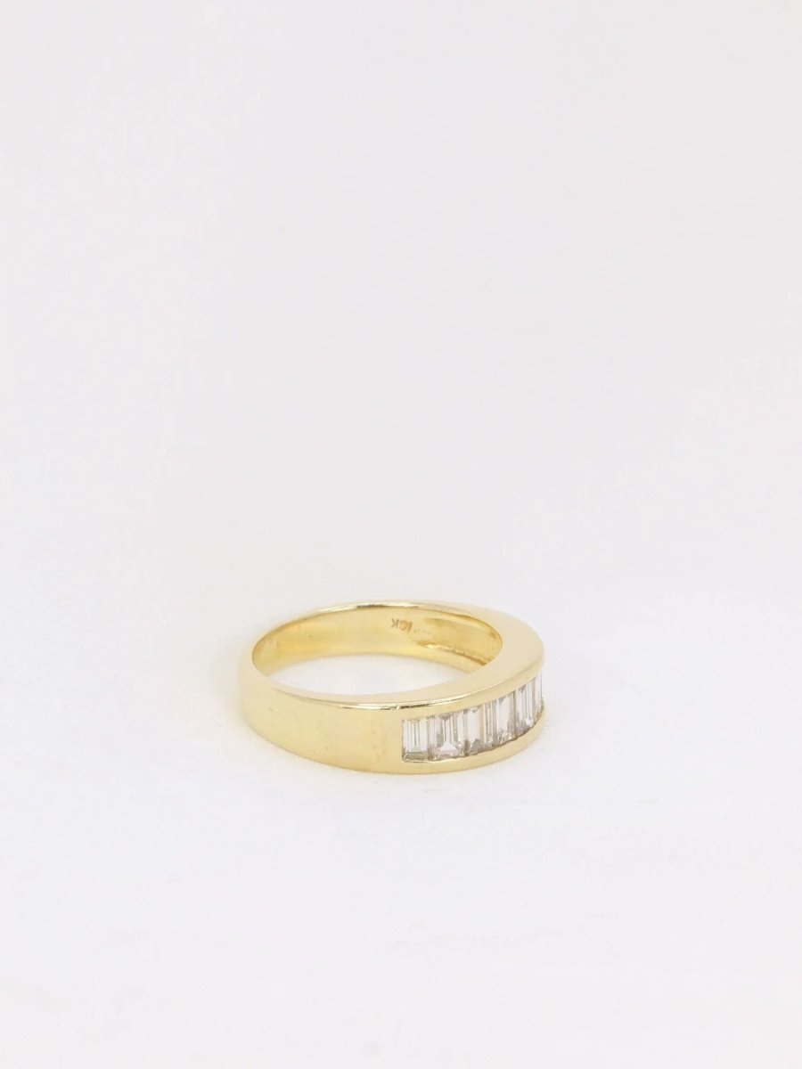 Bague en or et diamants taille baguette 1,2 ct - Castafiore