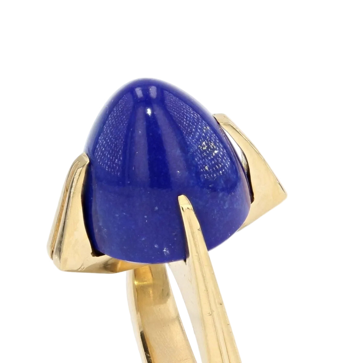 Bague en or et lapis lazuli vintage - Castafiore