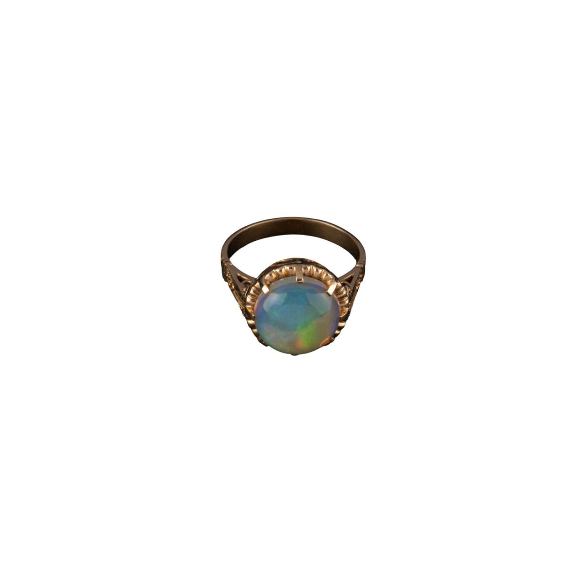 Bague en or et opale - Castafiore