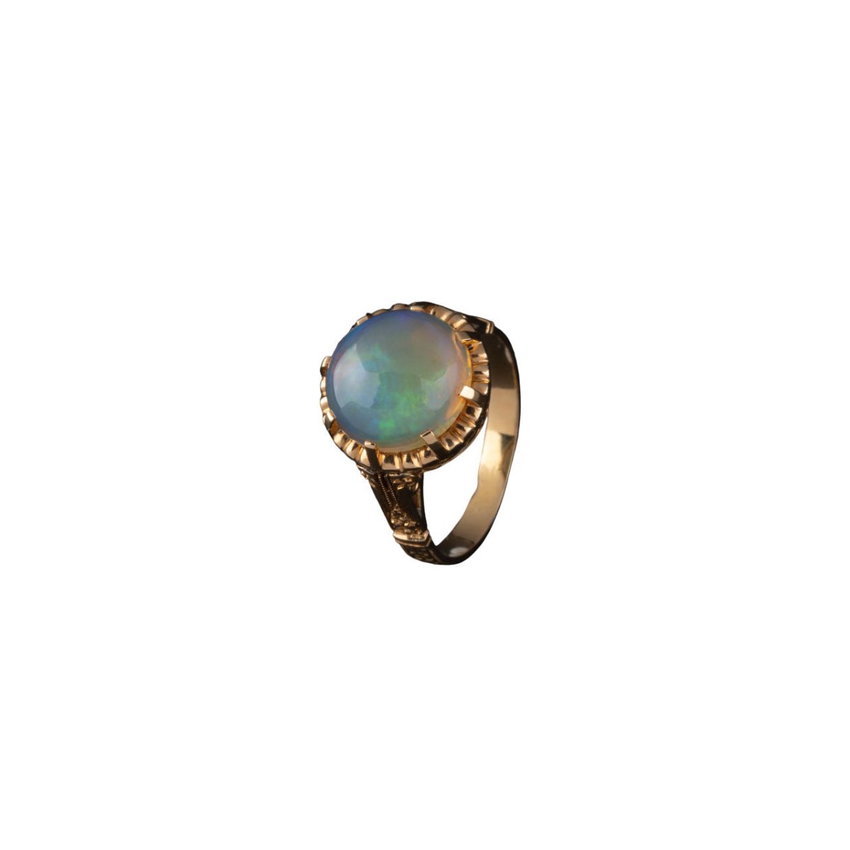 Bague en or et opale - Castafiore