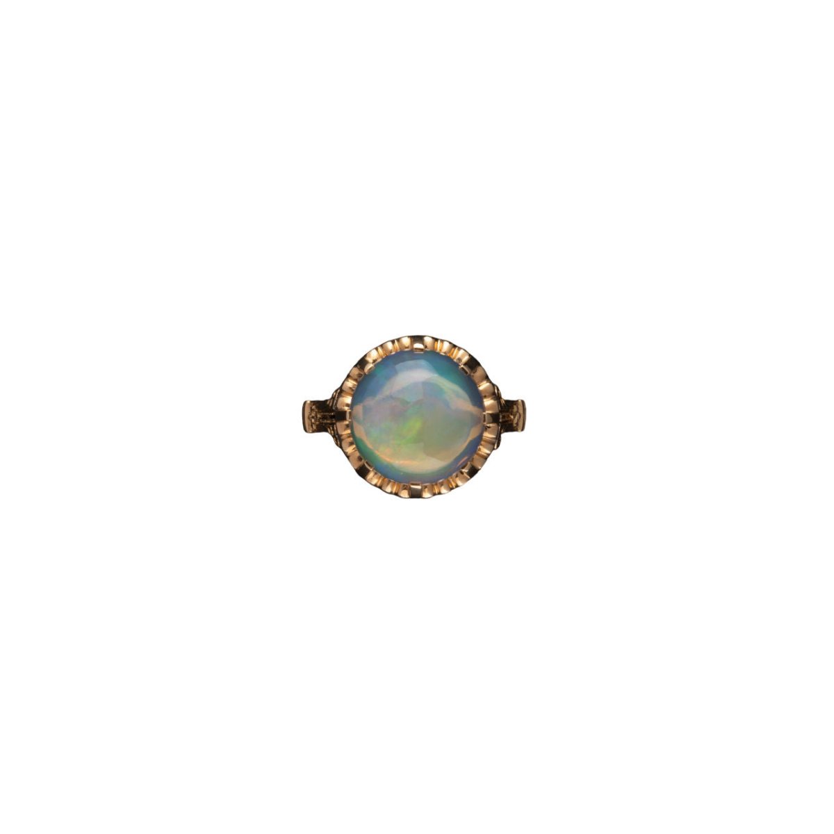 Bague en or et opale - Castafiore