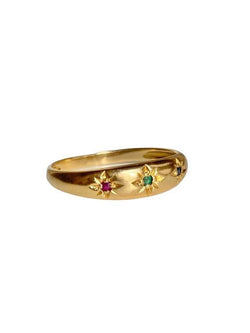 Bague, en or jaune 18k - Castafiore