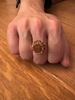 Bague en or jaune - Castafiore