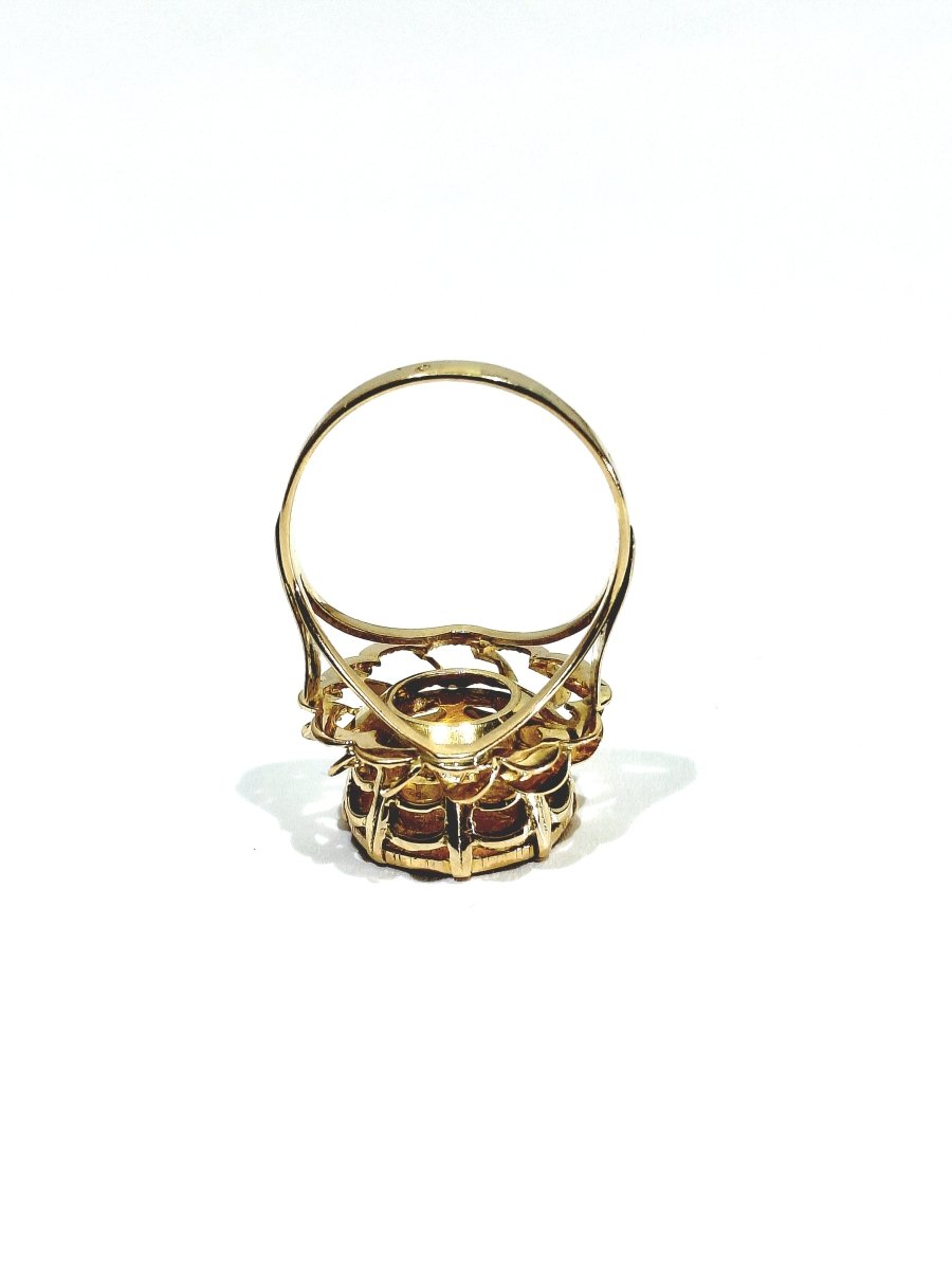 Bague en or jaune - Castafiore