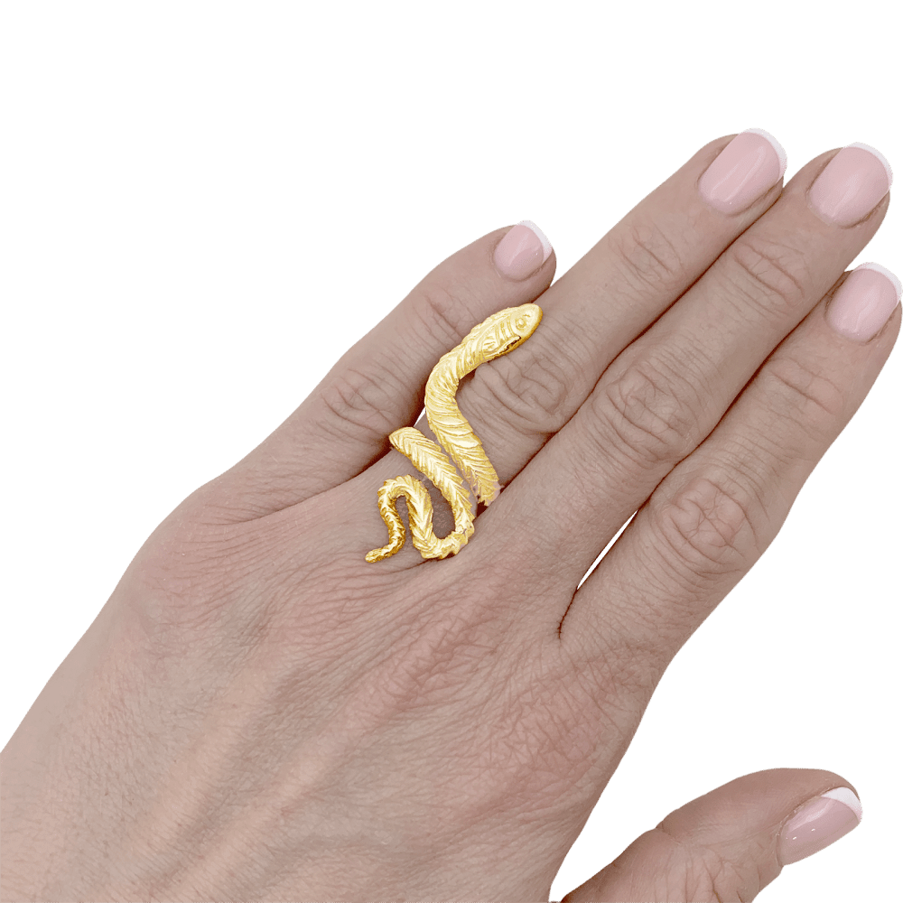 Bague en or jaune - Castafiore