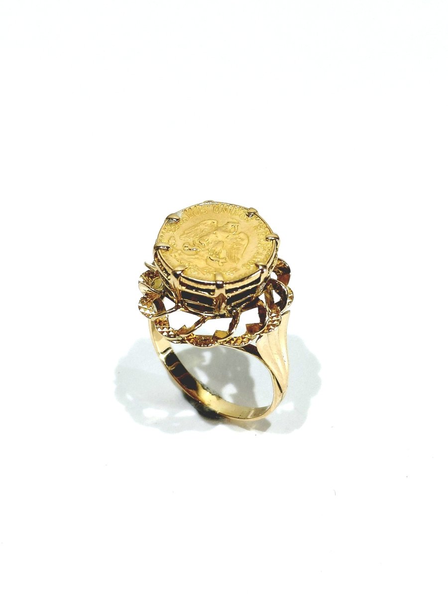 Bague en or jaune - Castafiore