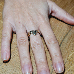 Bague en or jaune - Castafiore