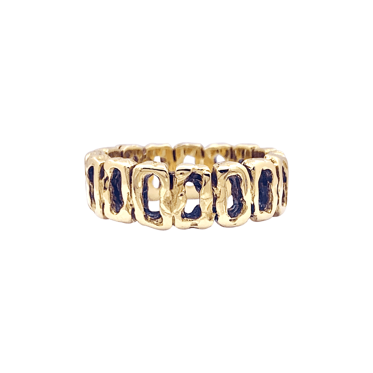 Bague en or jaune - Castafiore