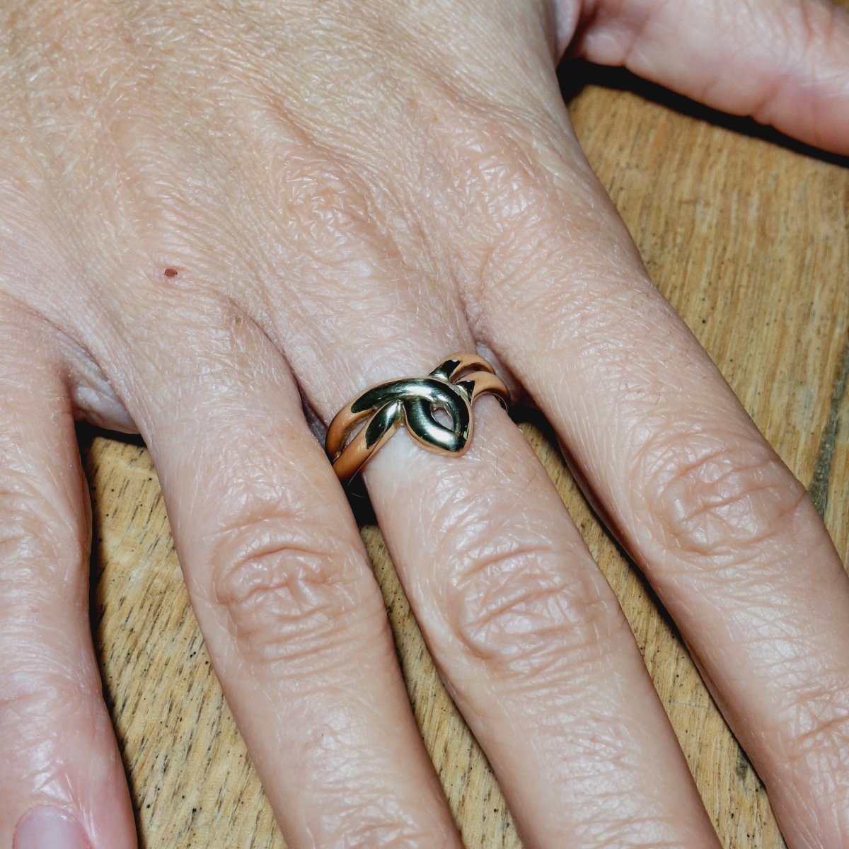 Bague en or jaune - Castafiore