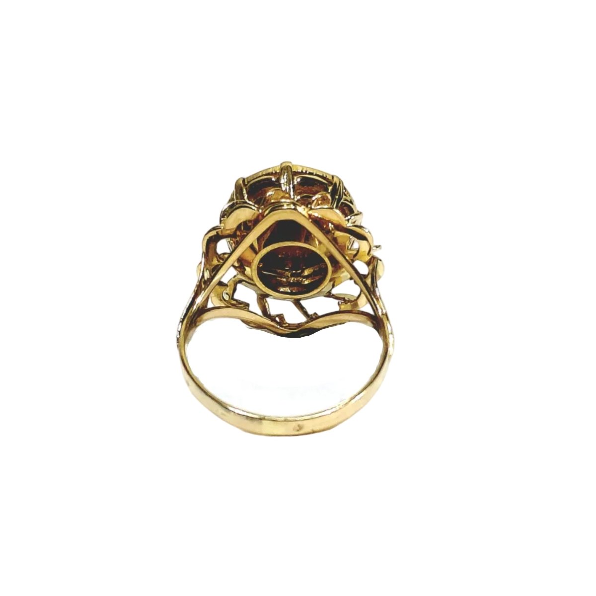 Bague en or jaune - Castafiore