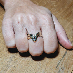 Bague en or jaune - Castafiore