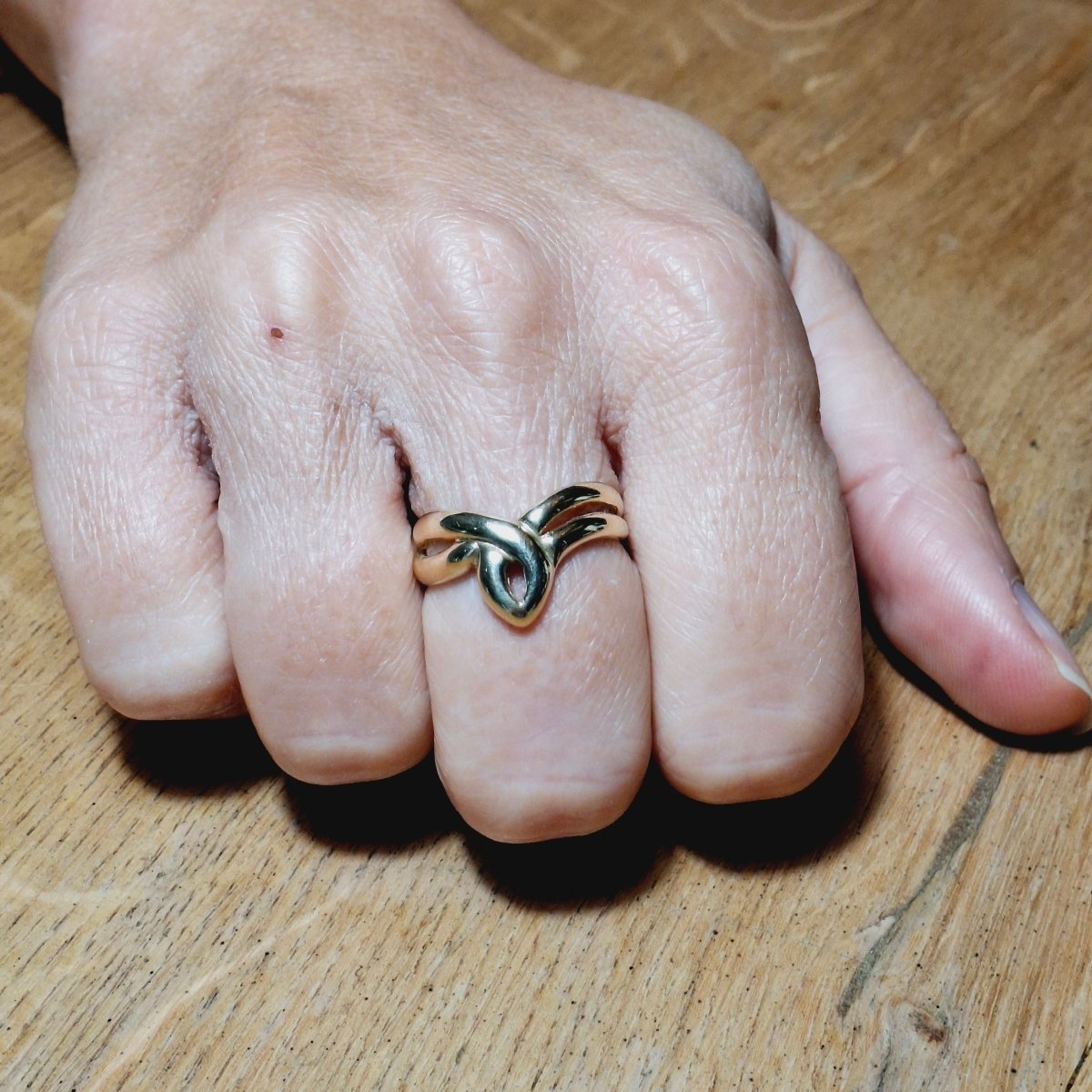 Bague en or jaune - Castafiore