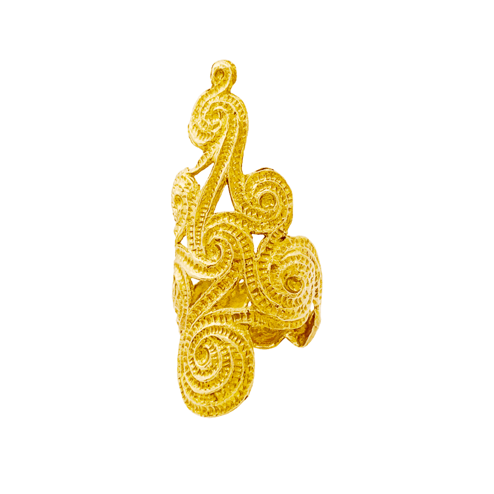 Bague en or jaune - Castafiore