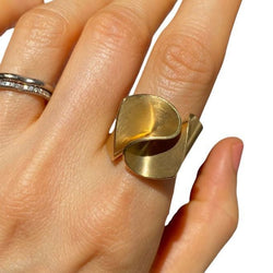 Bague en or jaune - Castafiore