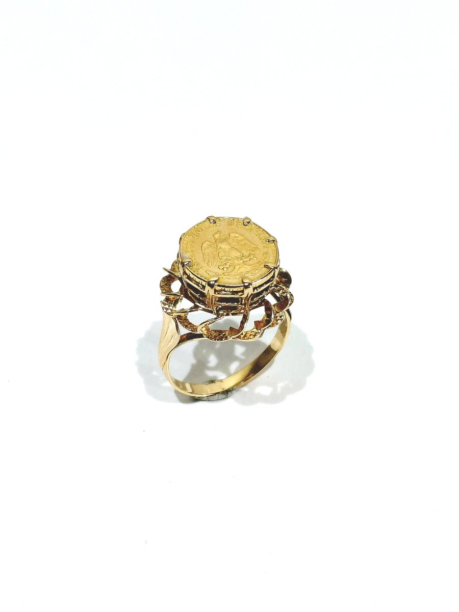 Bague en or jaune - Castafiore