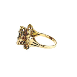 Bague en or jaune - Castafiore
