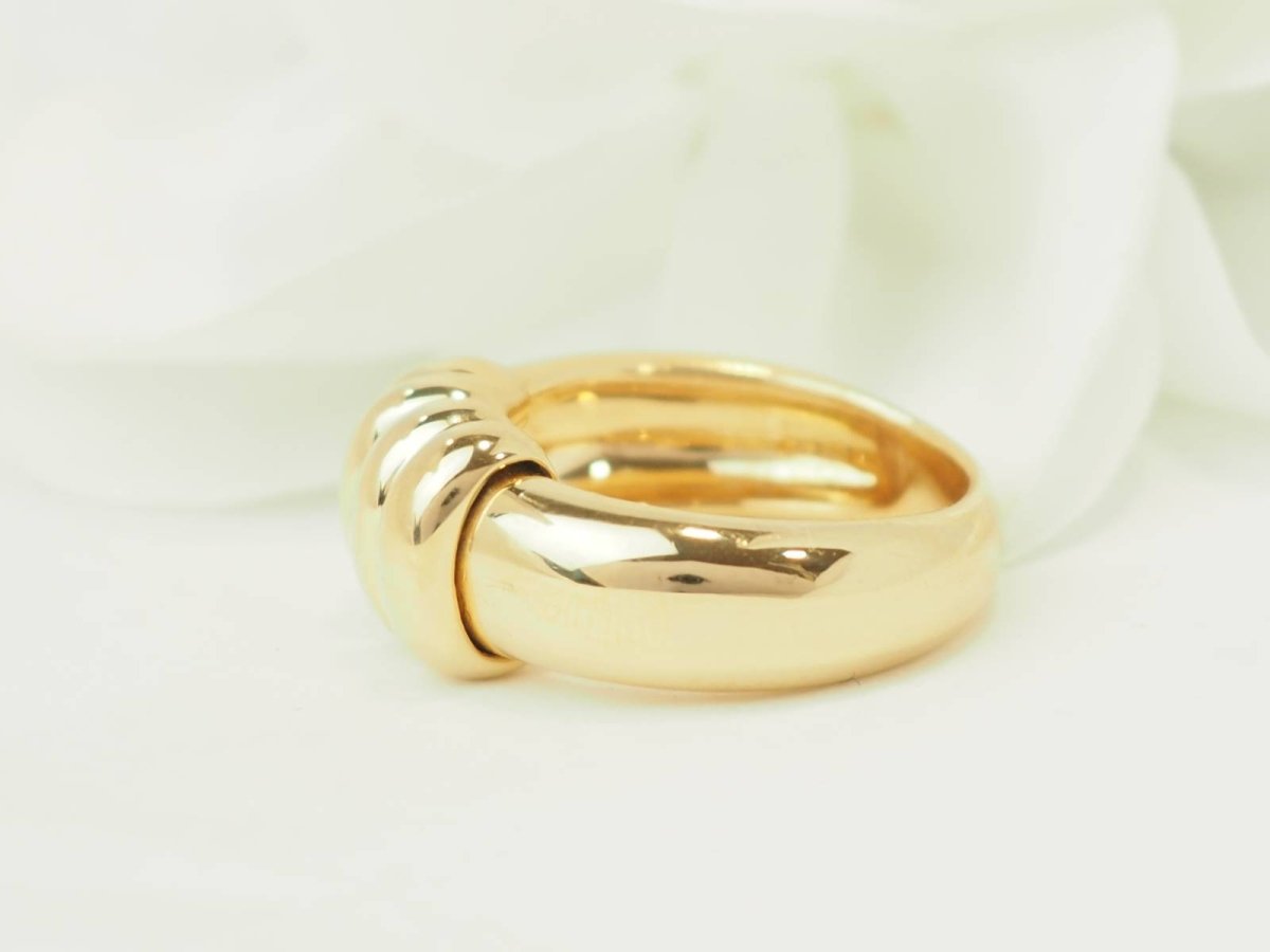 Bague en or jaune et diamant - Castafiore