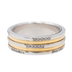 Bague en Or jaune et Diamant - Castafiore