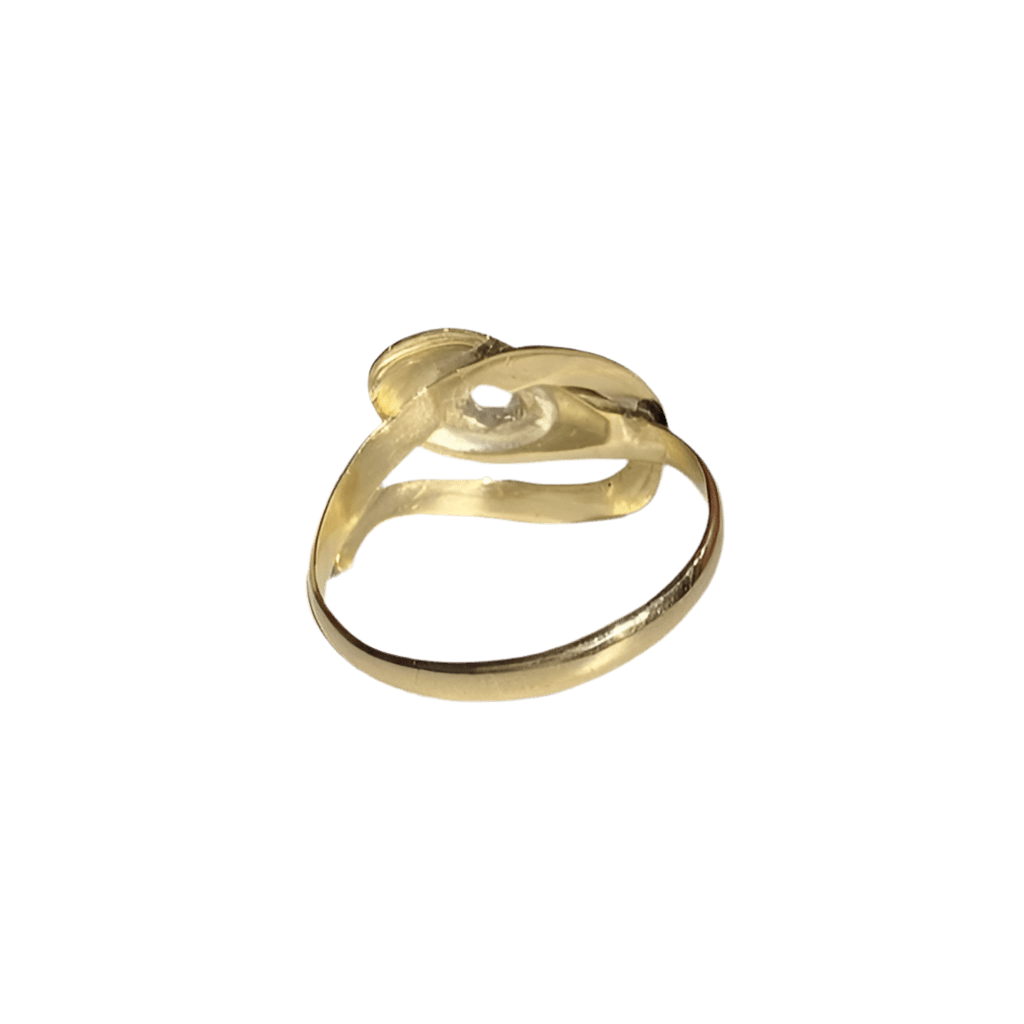 Bague en or jaune et diamant - Castafiore